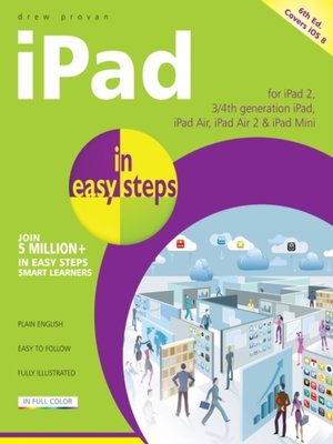 cover image of iPad in easy steps